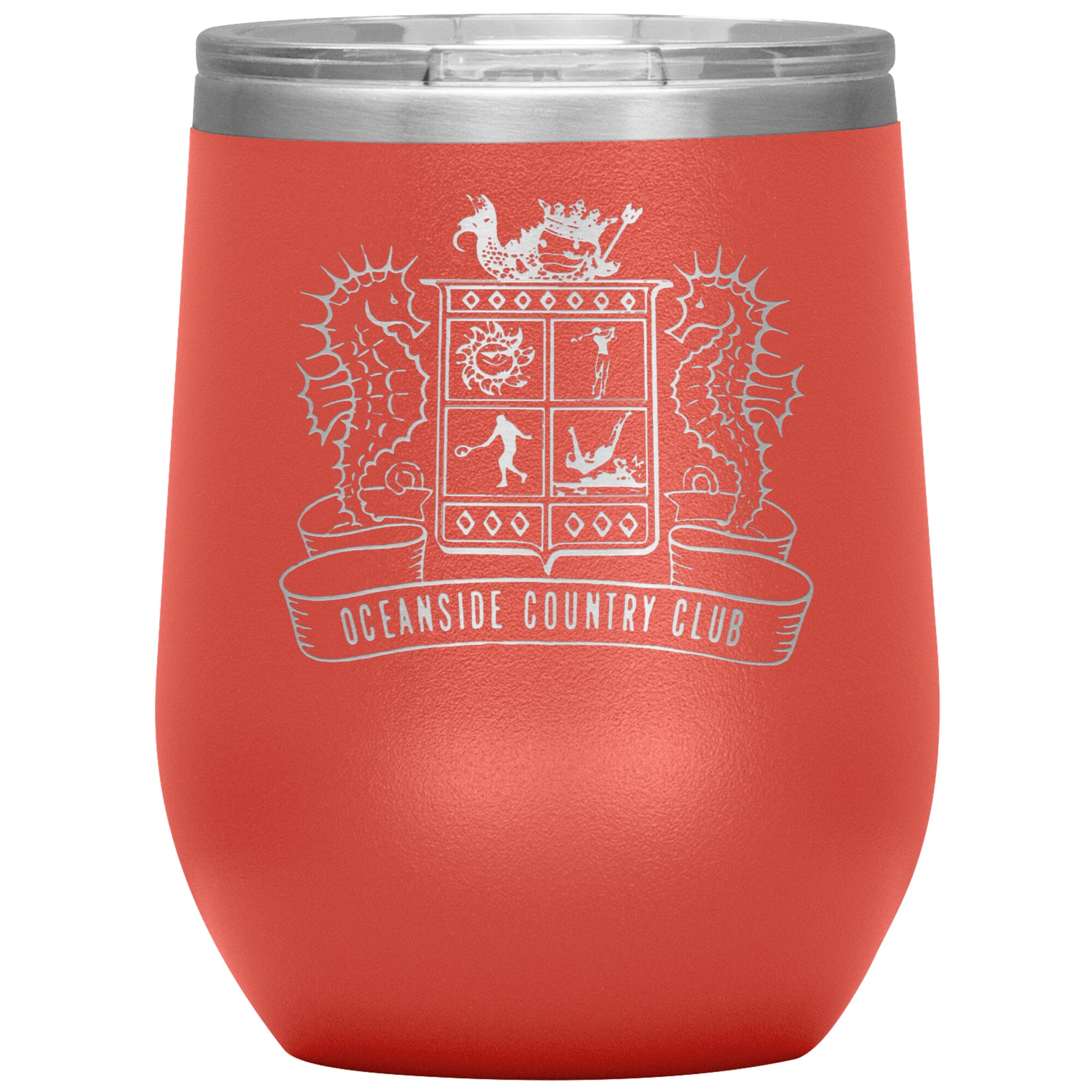 OCC Crest-12oz Wine Insulated Tumbler