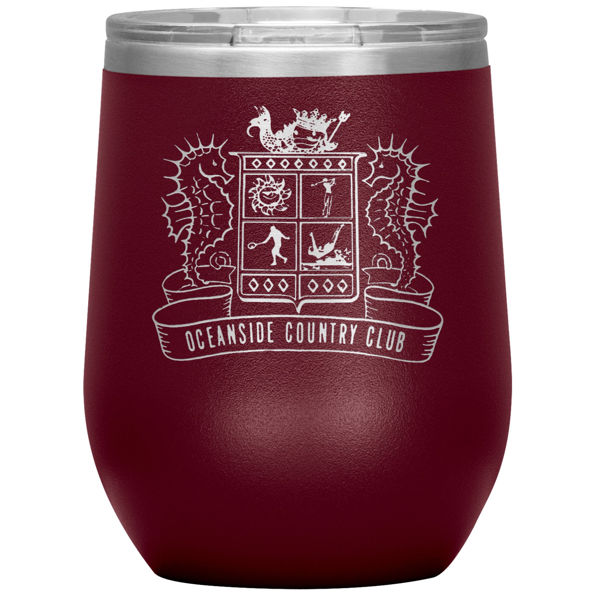 OCC Crest-12oz Wine Insulated Tumbler