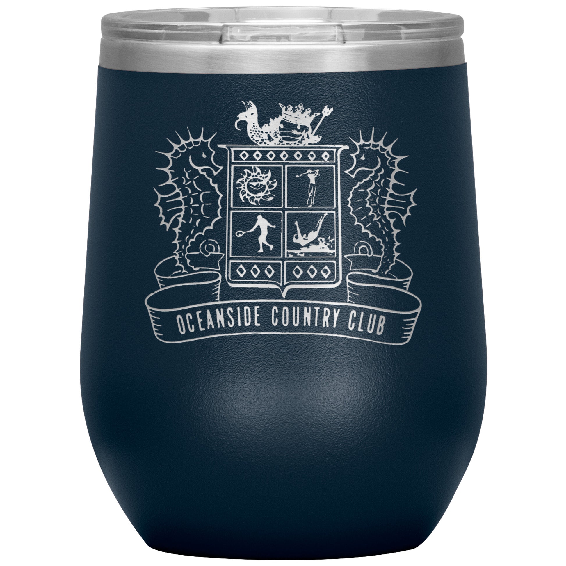 OCC Crest-12oz Wine Insulated Tumbler