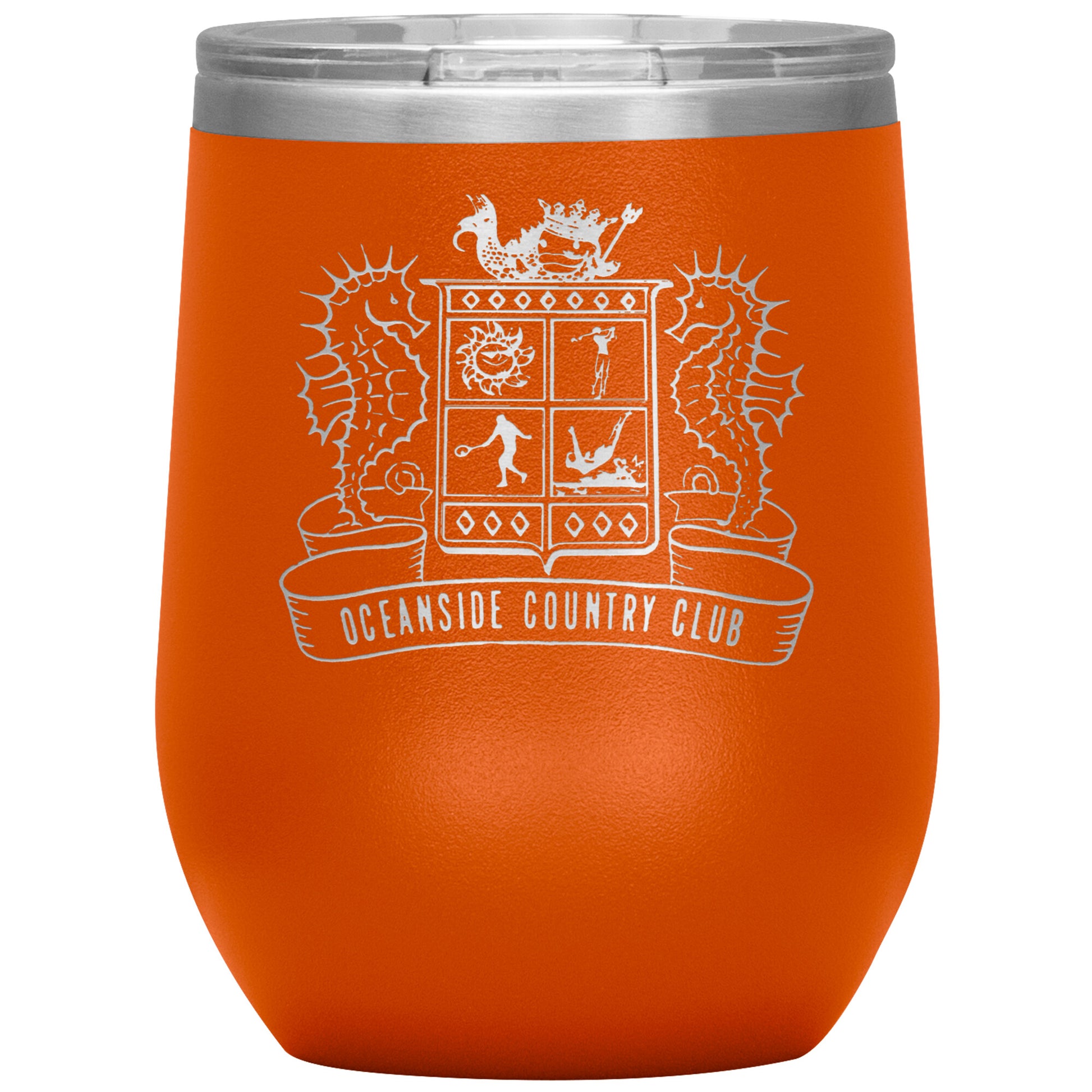 OCC Crest-12oz Wine Insulated Tumbler