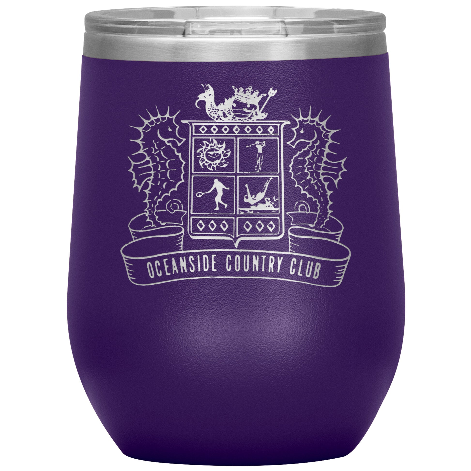 OCC Crest-12oz Wine Insulated Tumbler