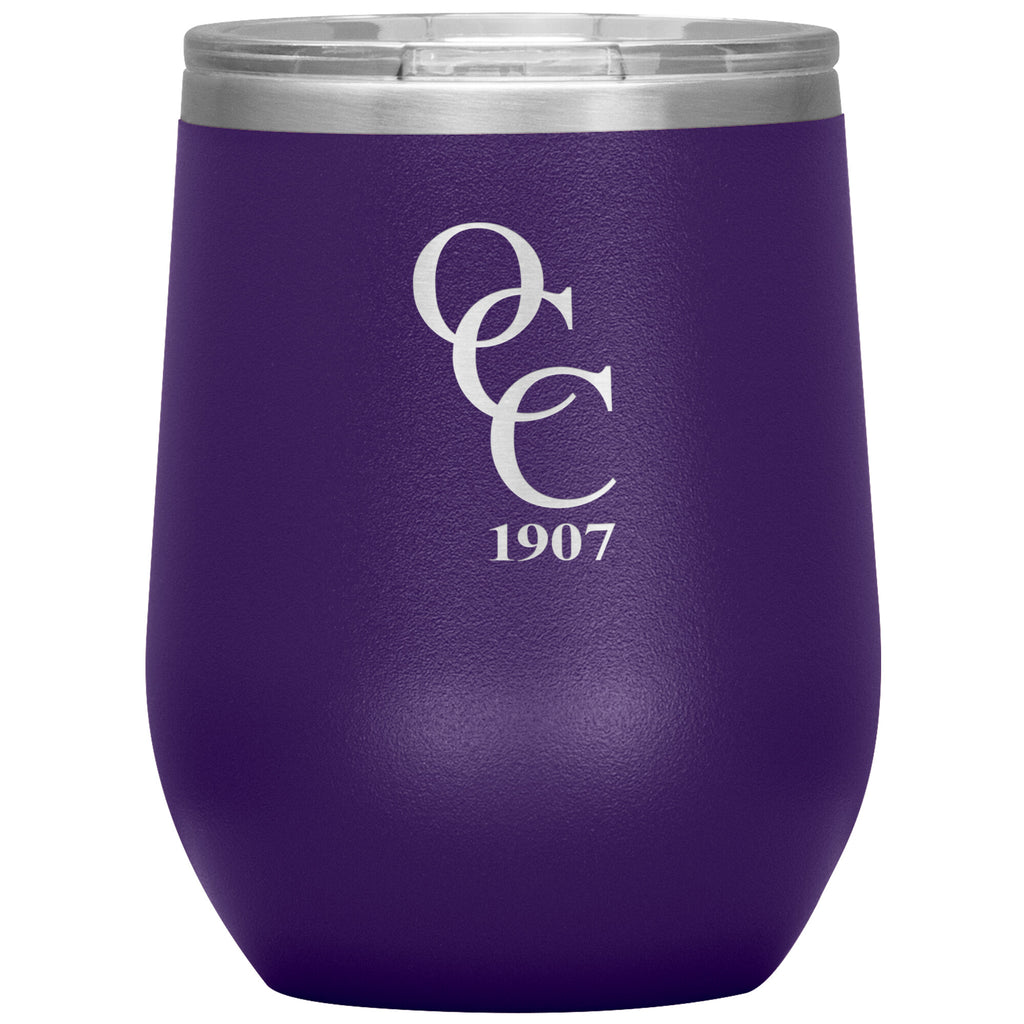 Oceanside Country Club-12oz Wine Insulated Tumbler