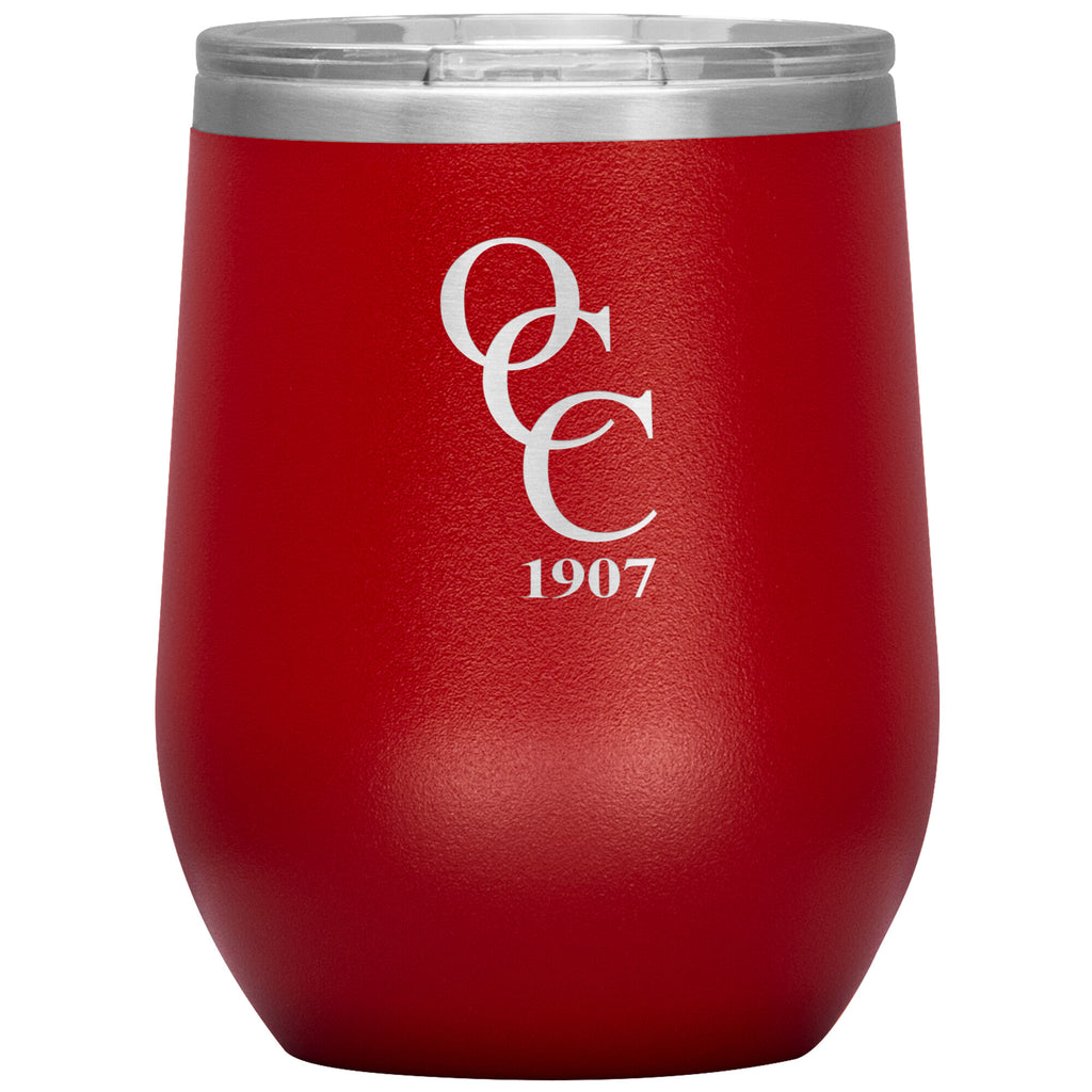 Oceanside Country Club-12oz Wine Insulated Tumbler