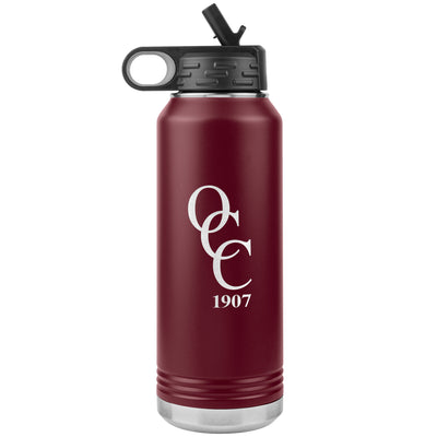 Oceanside Country Club-32oz Water Bottle Insulated