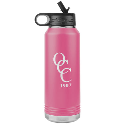 Oceanside Country Club-32oz Water Bottle Insulated