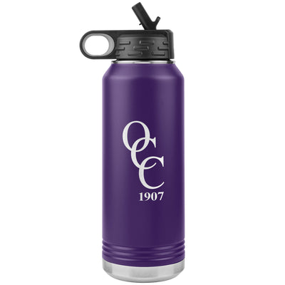 Oceanside Country Club-32oz Water Bottle Insulated