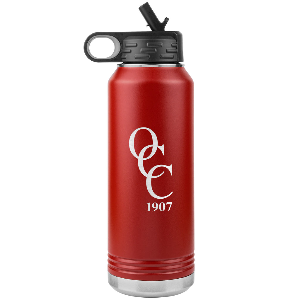 Oceanside Country Club-32oz Water Bottle Insulated