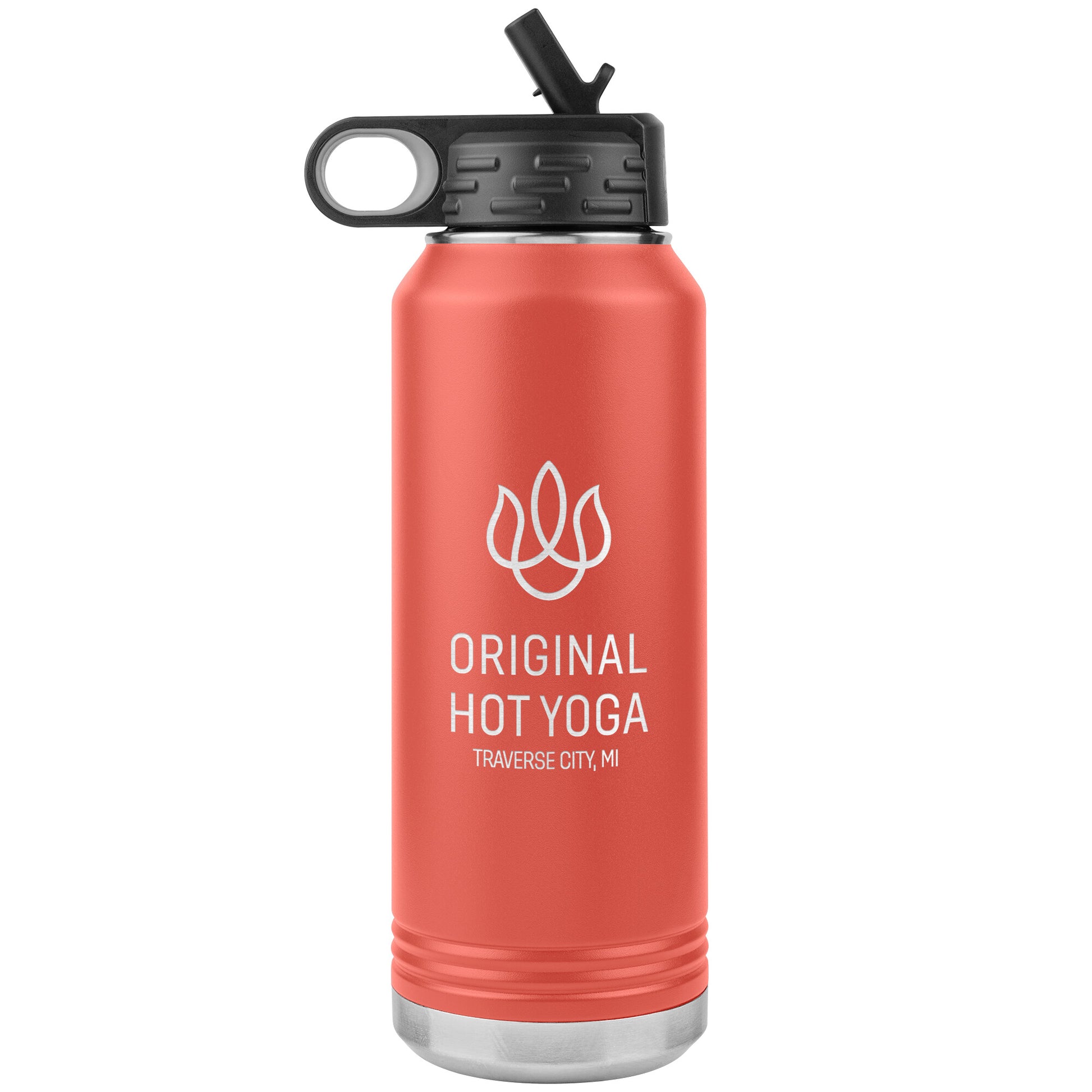 Original Hot Yoga Traverse City-32oz Water Bottle Insulated