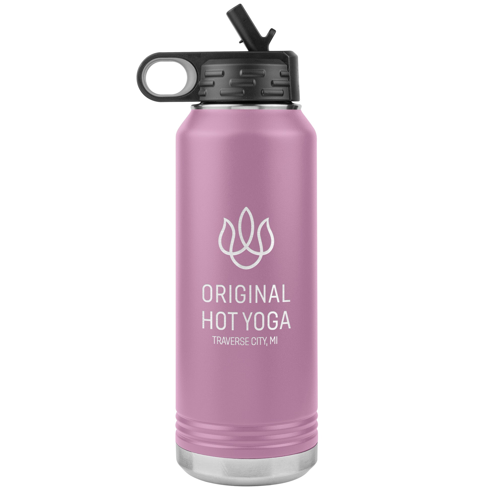 Original Hot Yoga Traverse City-32oz Water Bottle Insulated