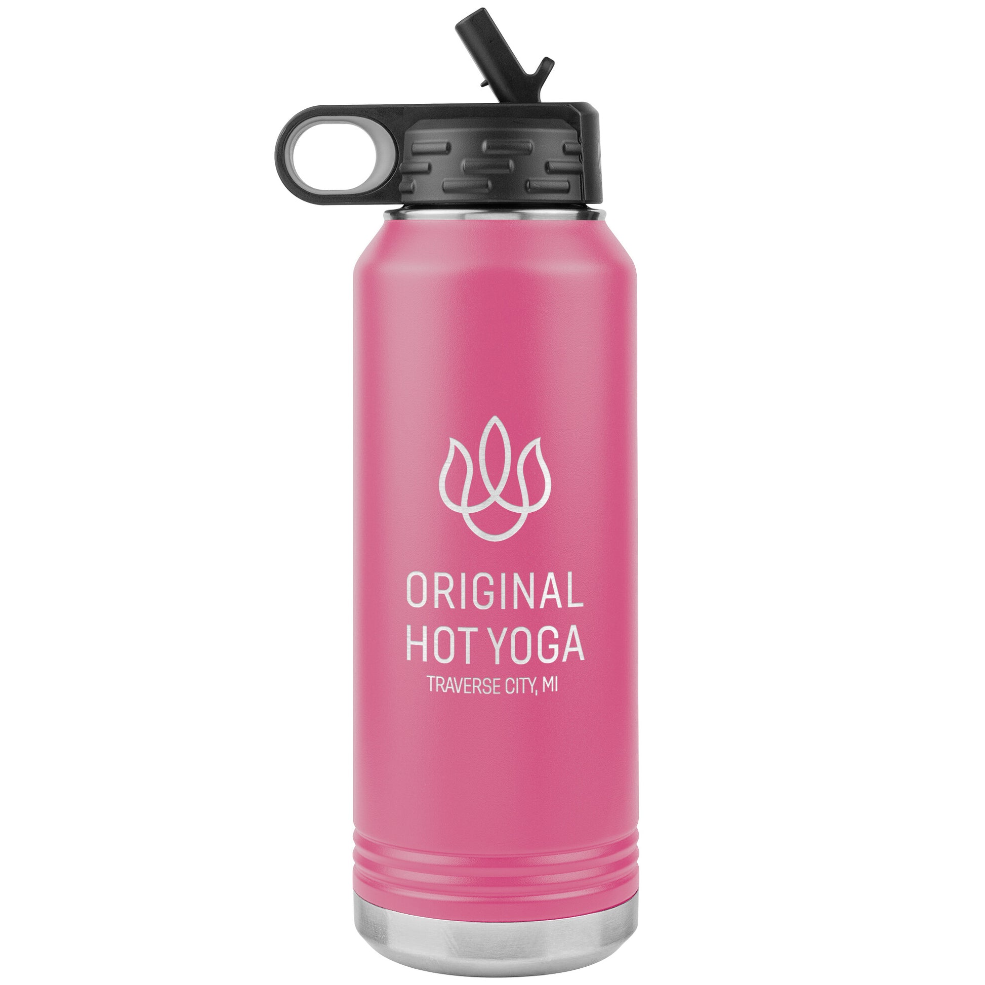 Original Hot Yoga Traverse City-32oz Water Bottle Insulated