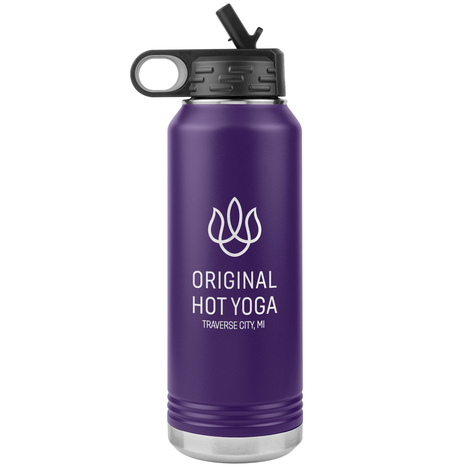 Original Hot Yoga Traverse City-32oz Water Bottle Insulated