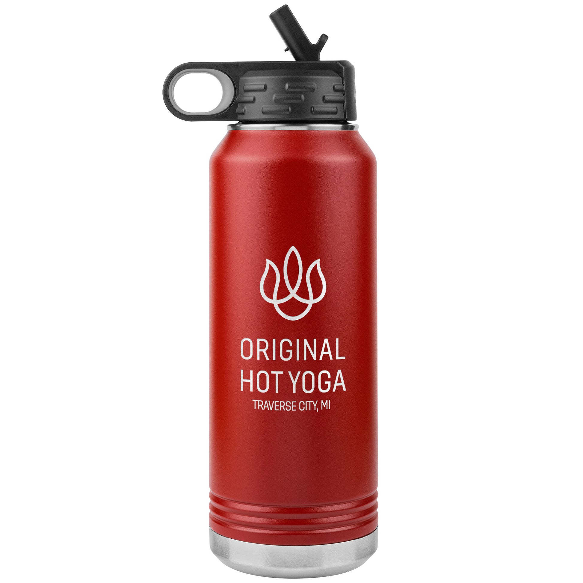 Original Hot Yoga Traverse City-32oz Water Bottle Insulated