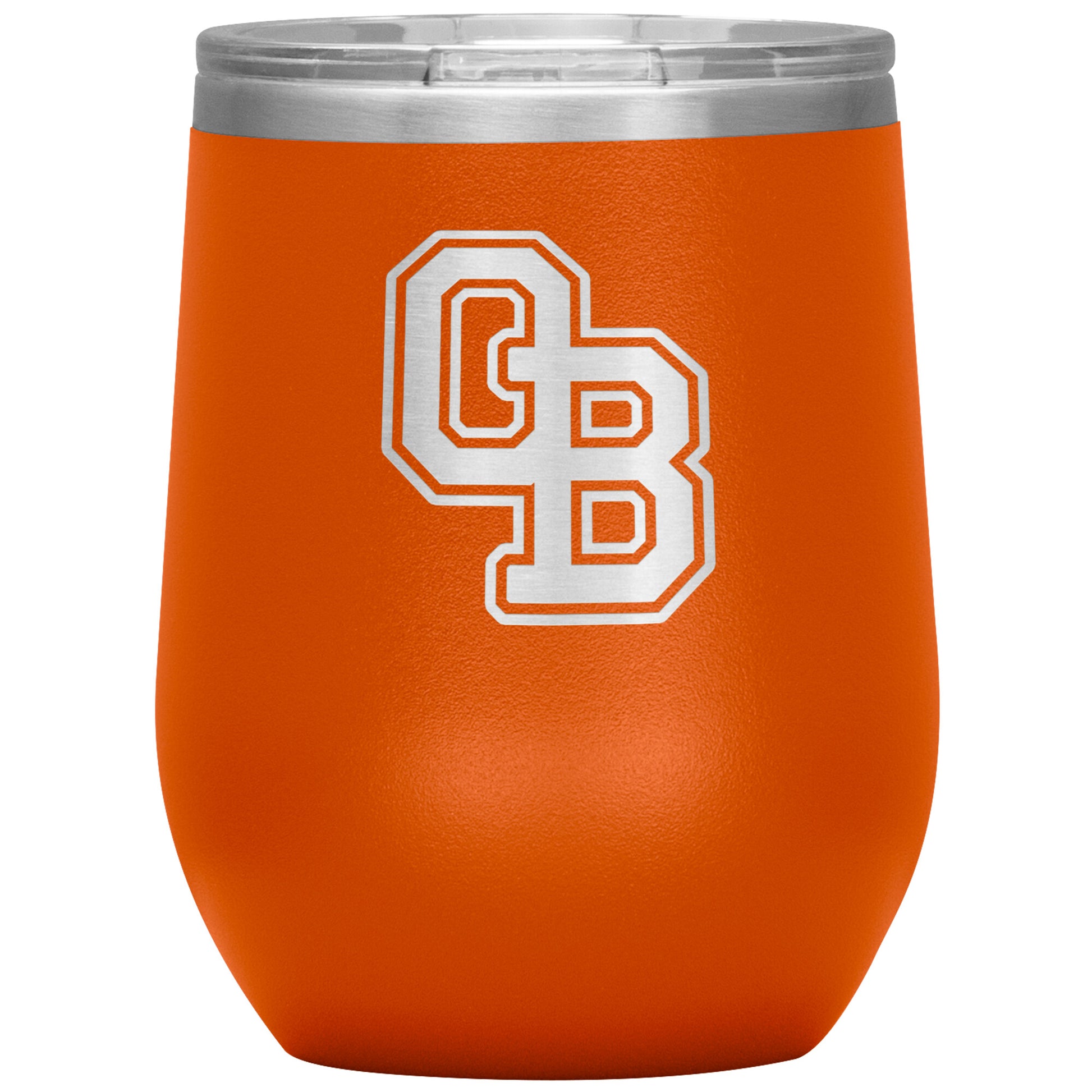 Ormond Beach Golden Spikes-12oz Wine Insulated Tumbler