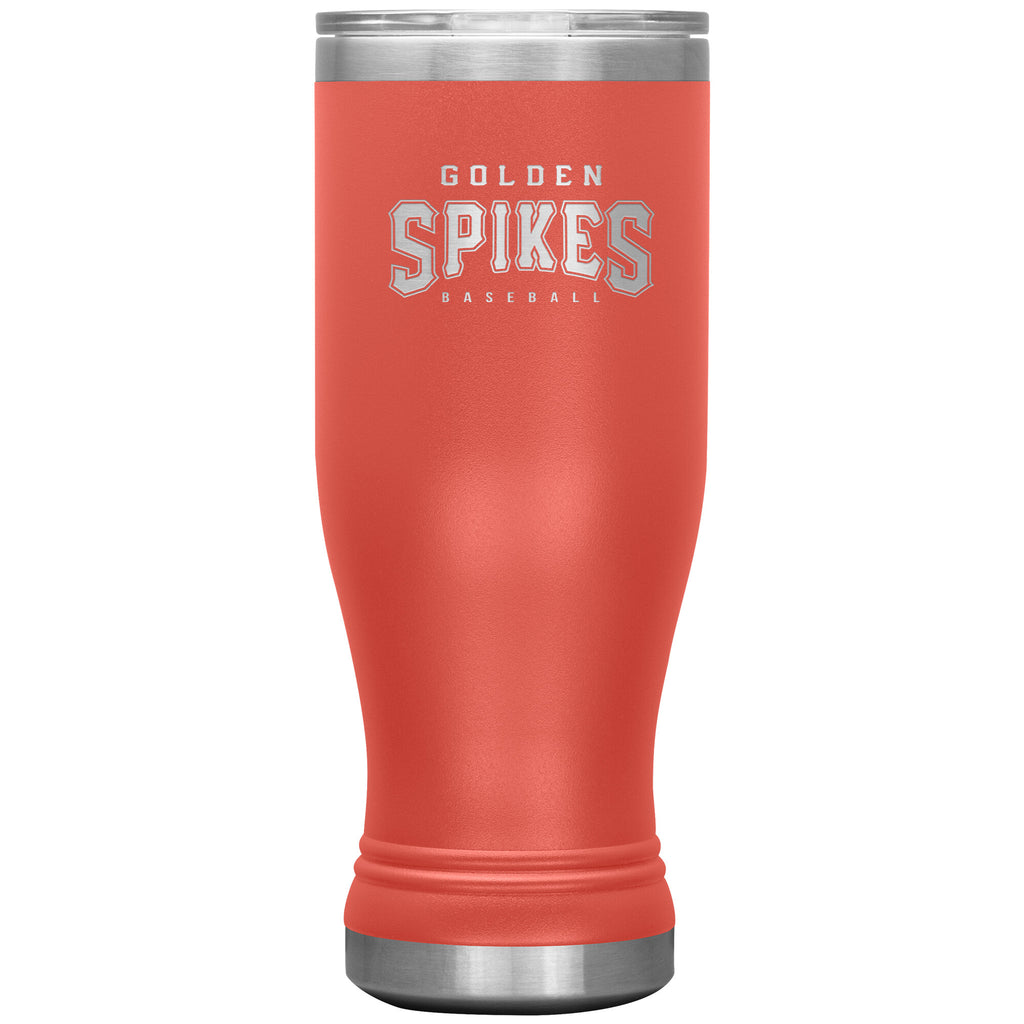 Ormond Beach Golden Spikes-20oz BOHO Insulated Tumbler