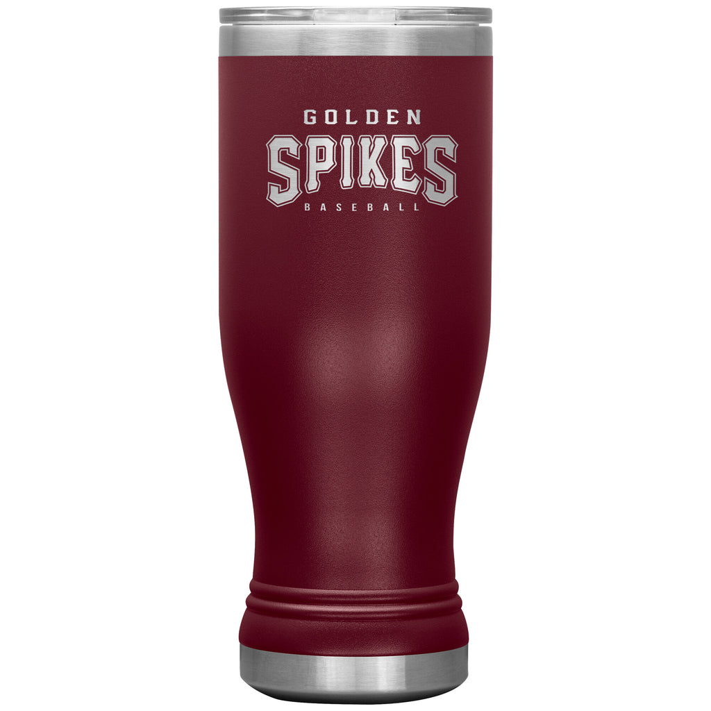 Ormond Beach Golden Spikes-20oz BOHO Insulated Tumbler