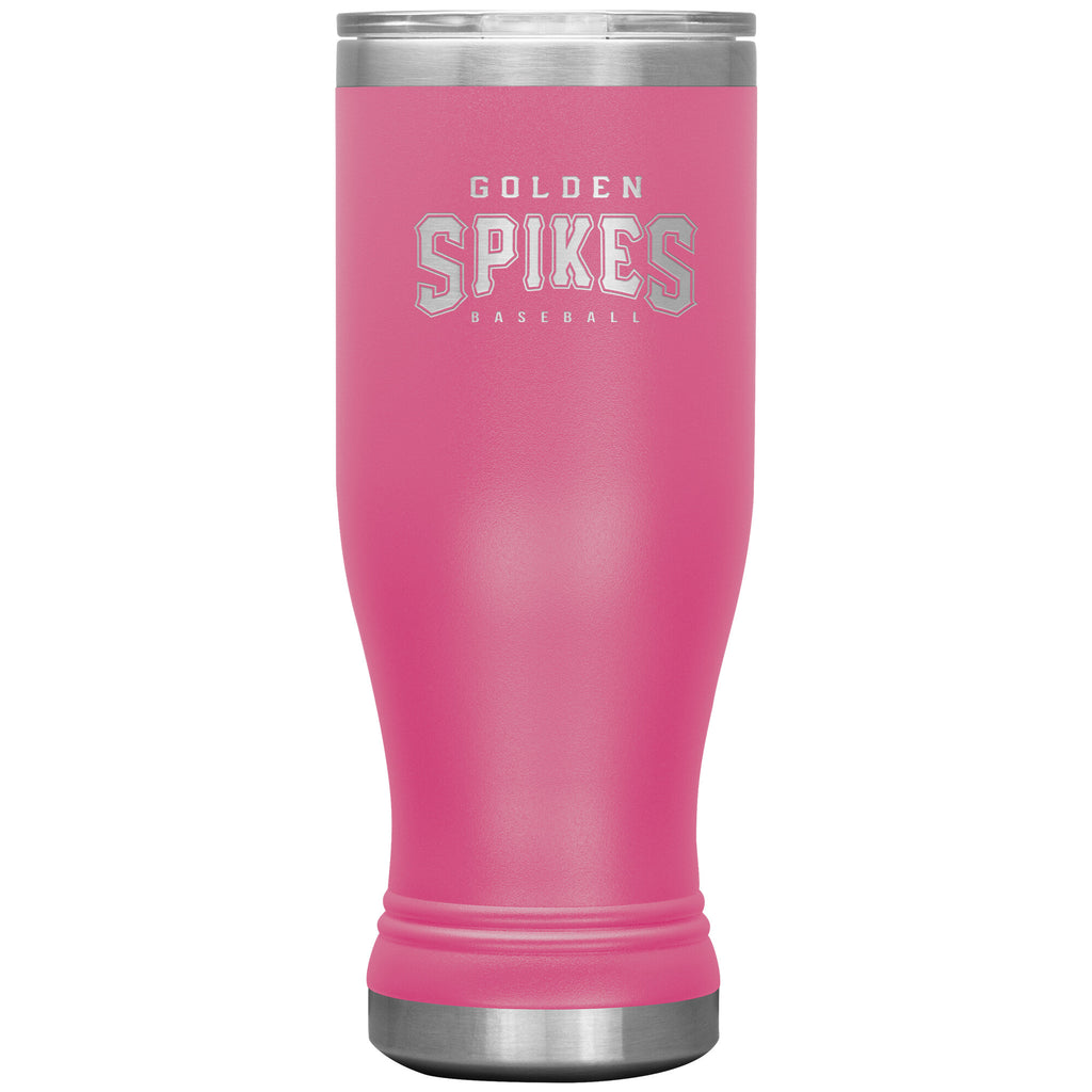 Ormond Beach Golden Spikes-20oz BOHO Insulated Tumbler