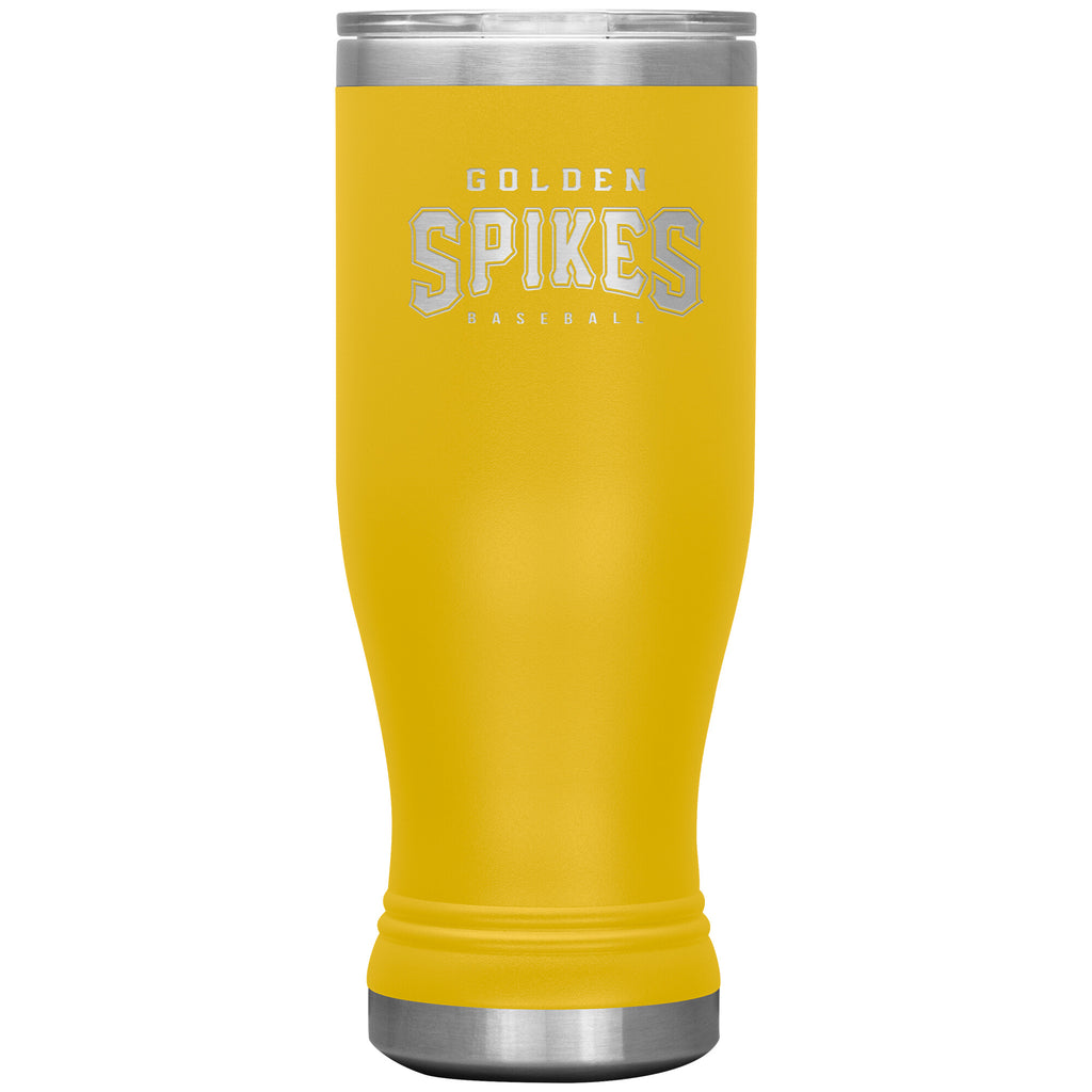 Ormond Beach Golden Spikes-20oz BOHO Insulated Tumbler
