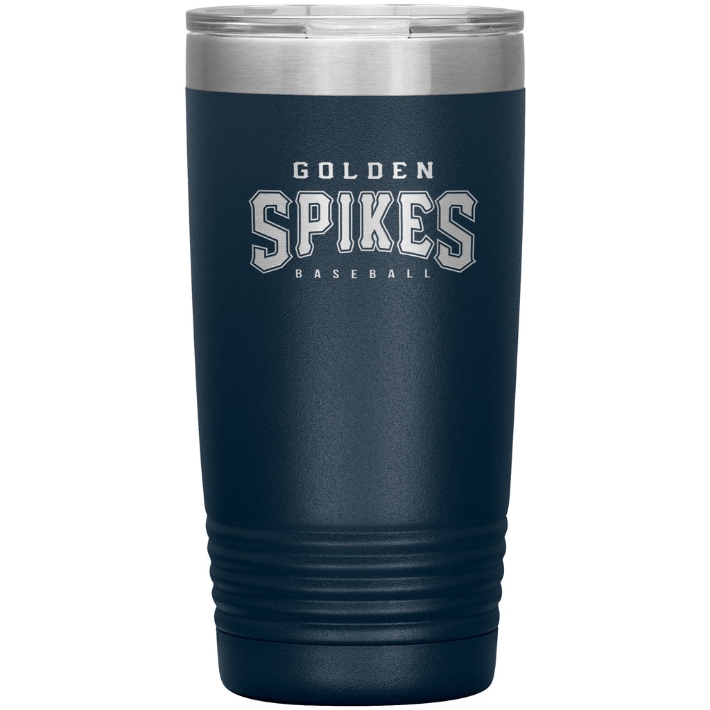 Ormond Beach Golden Spikes-20oz Insulated Tumbler