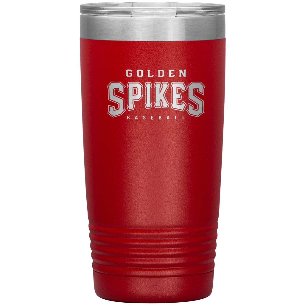 Ormond Beach Golden Spikes-20oz Insulated Tumbler