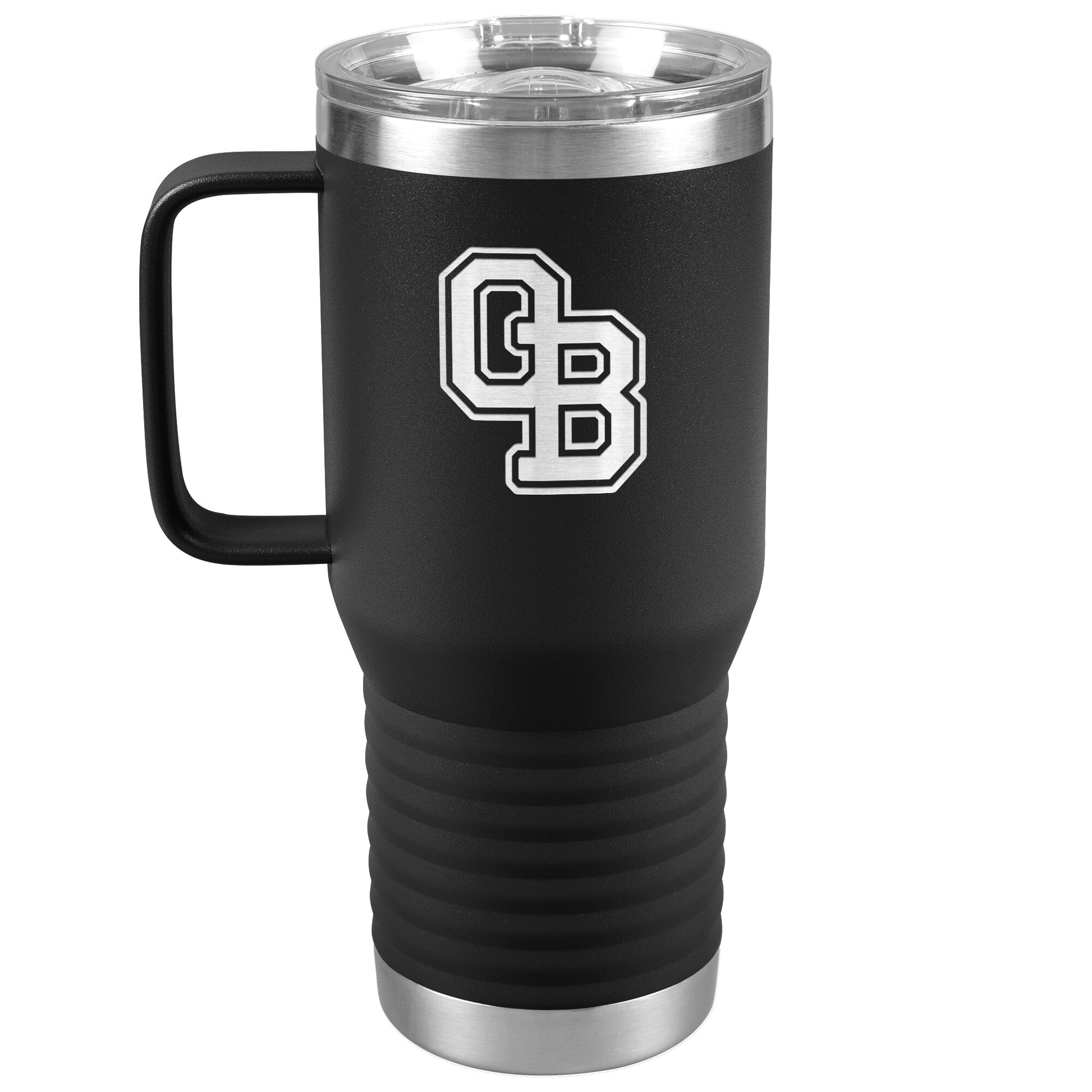 Ormond Beach Golden Spikes-20oz Travel Tumbler