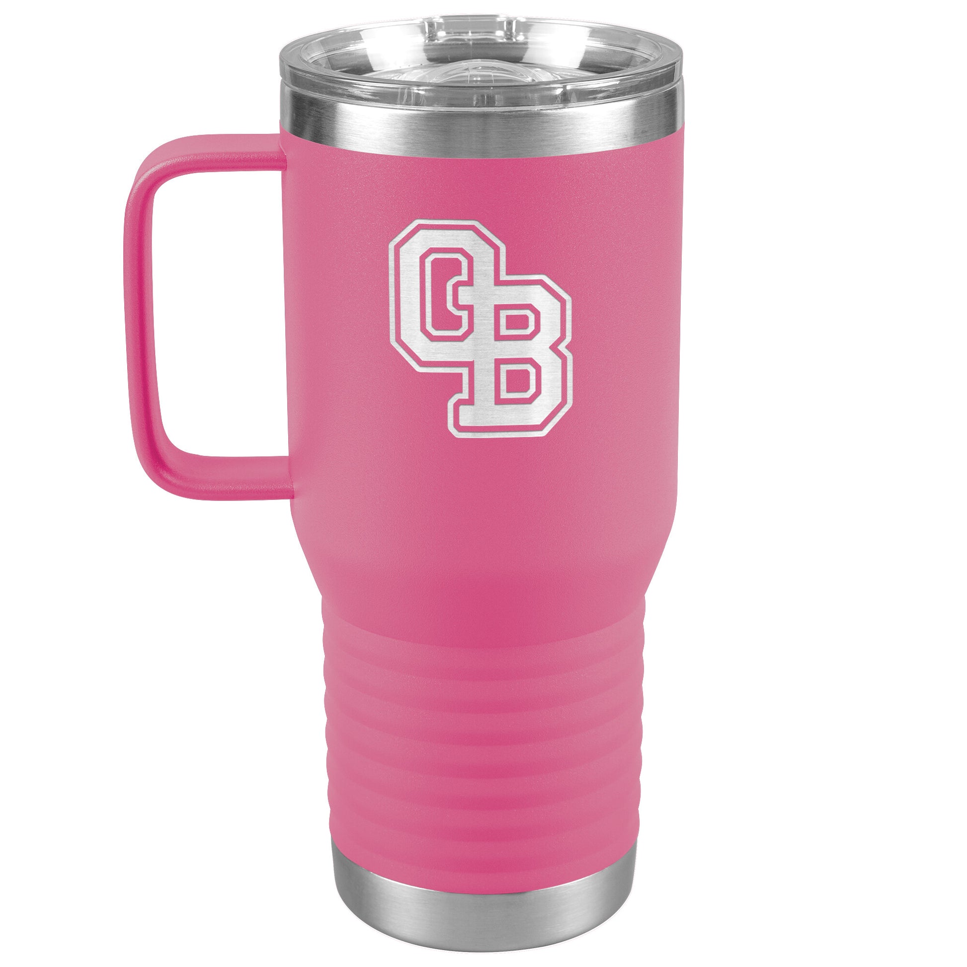 Ormond Beach Golden Spikes-20oz Travel Tumbler