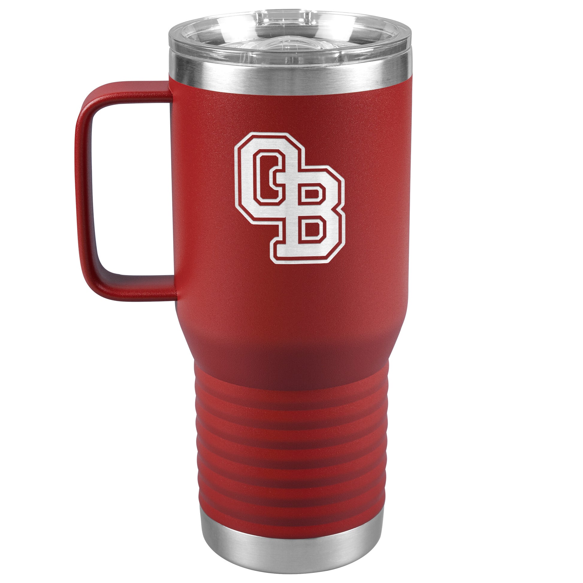 Ormond Beach Golden Spikes-20oz Travel Tumbler