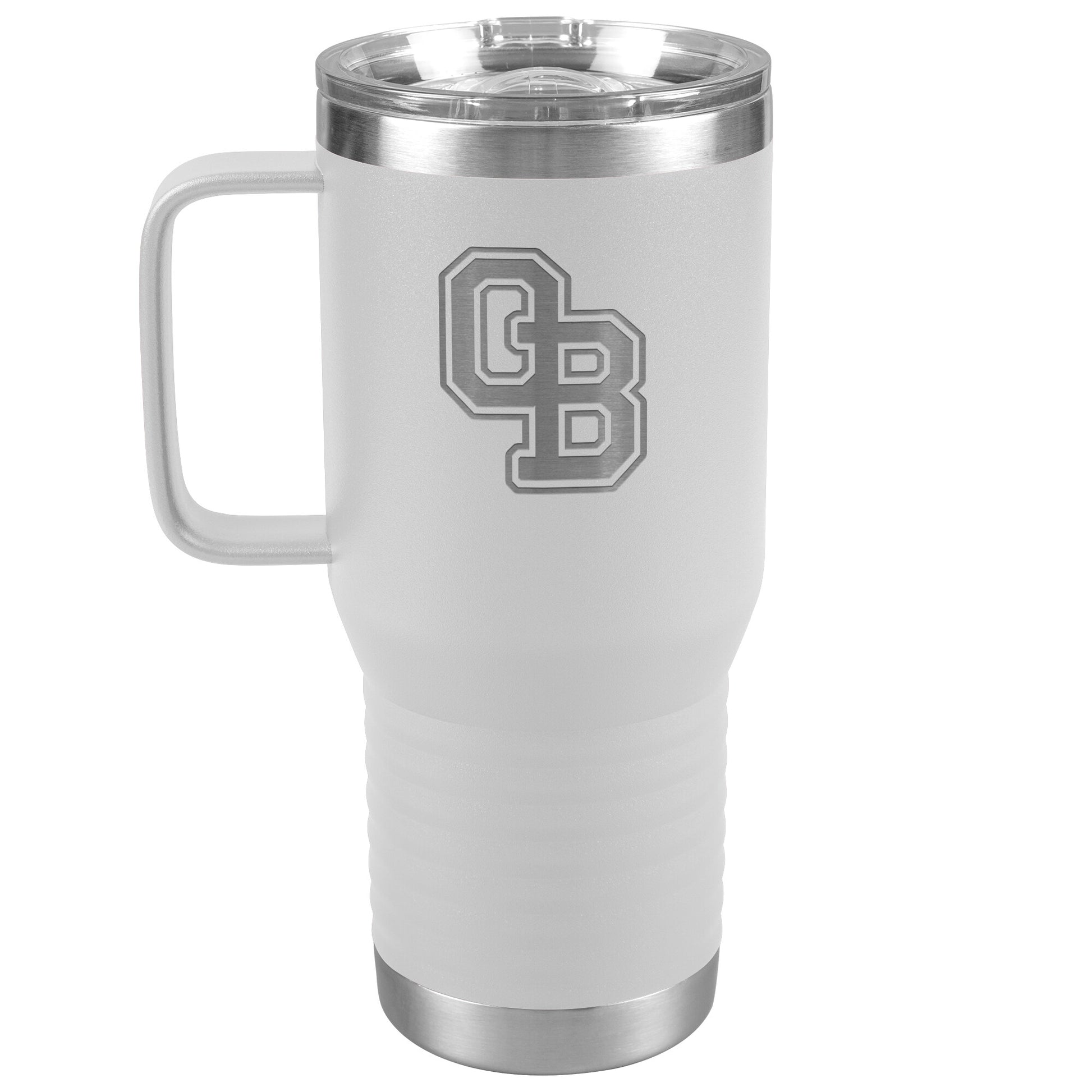 Ormond Beach Golden Spikes-20oz Travel Tumbler