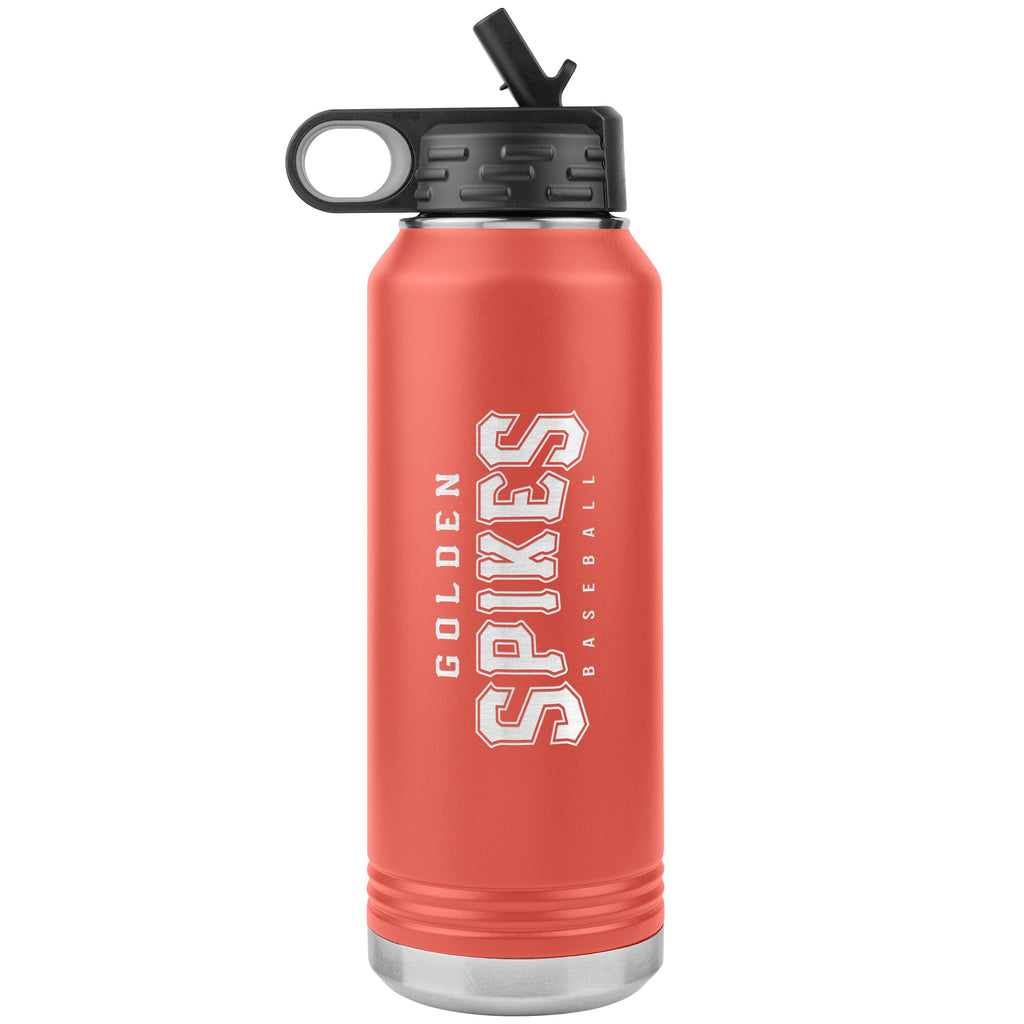 Ormond Beach Golden Spikes-32oz Water Bottle Insulated