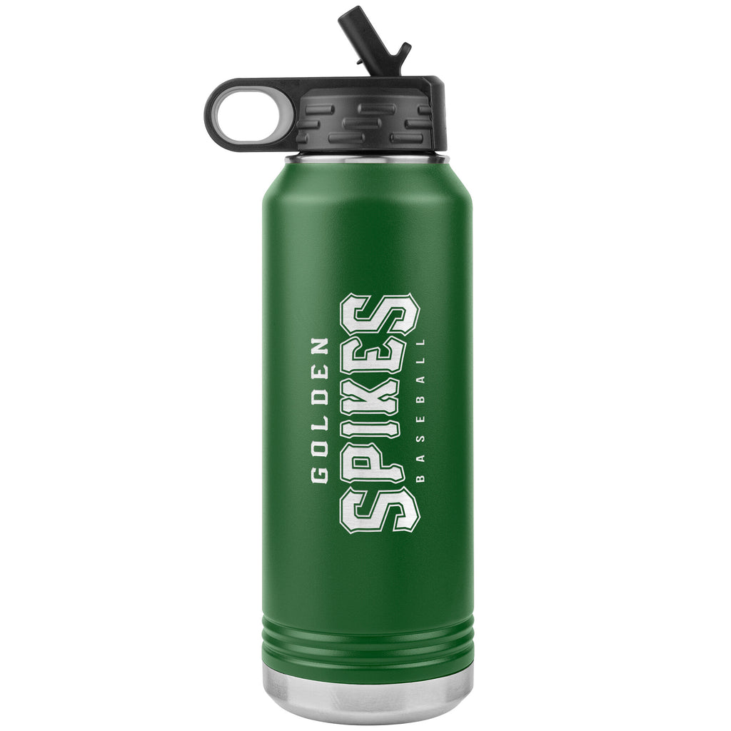 Ormond Beach Golden Spikes-32oz Water Bottle Insulated