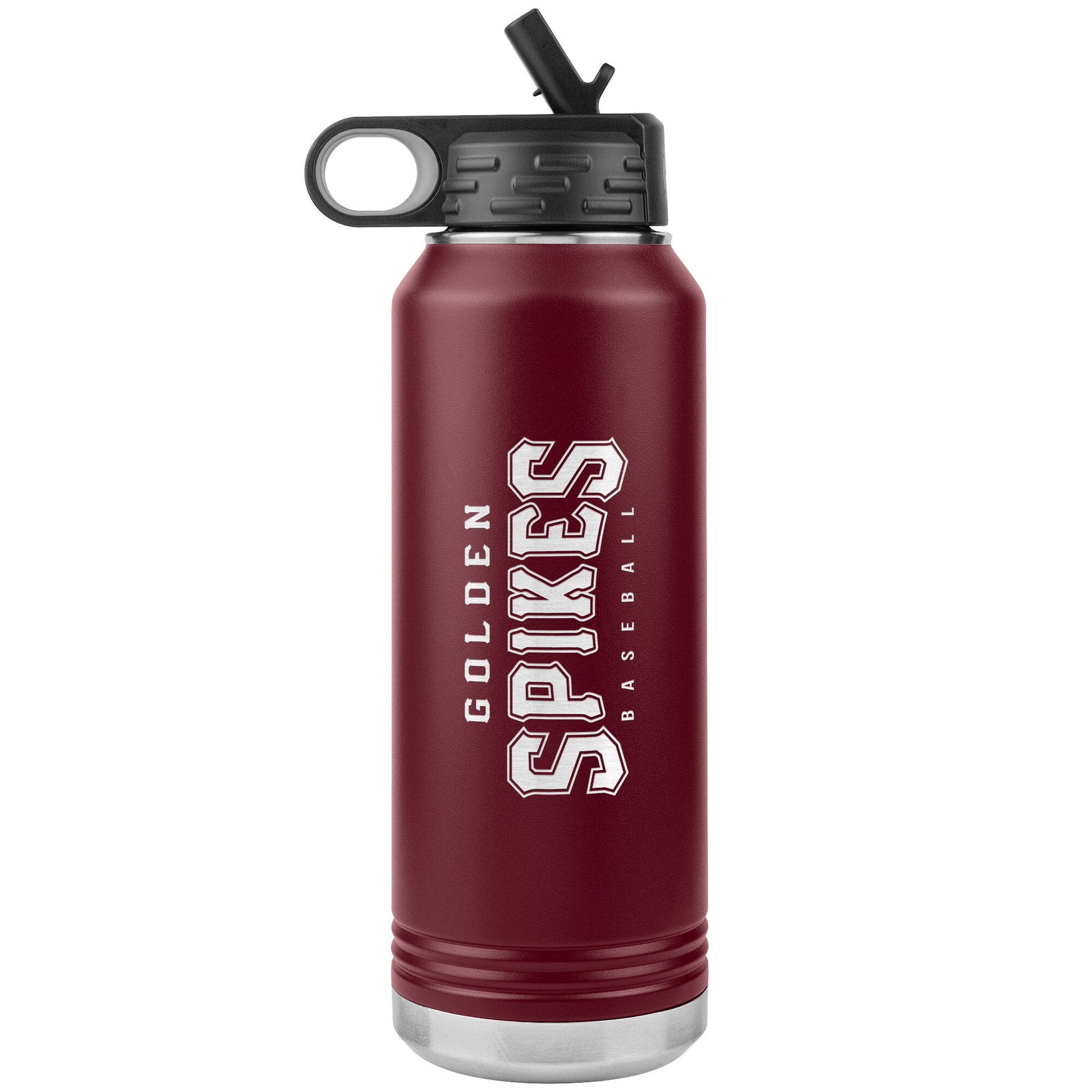 Ormond Beach Golden Spikes-32oz Water Bottle Insulated