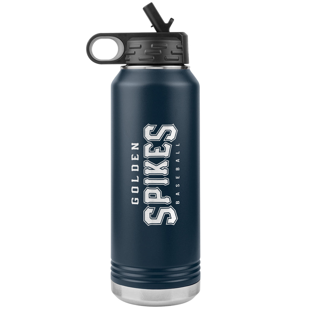 Ormond Beach Golden Spikes-32oz Water Bottle Insulated