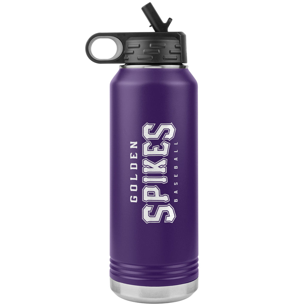 Ormond Beach Golden Spikes-32oz Water Bottle Insulated