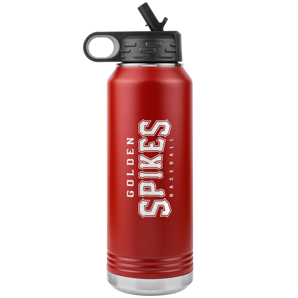 Ormond Beach Golden Spikes-32oz Water Bottle Insulated