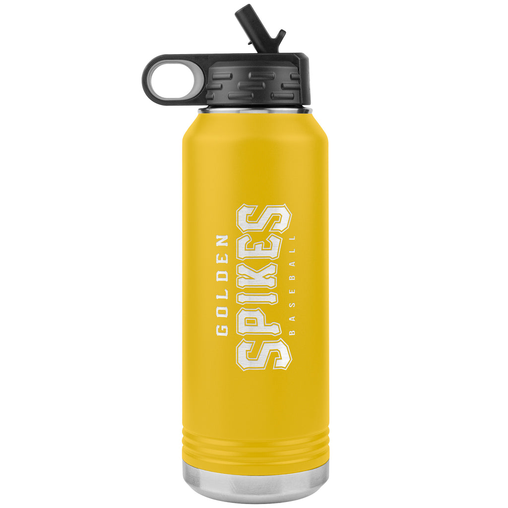 Ormond Beach Golden Spikes-32oz Water Bottle Insulated