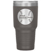 Real Baseball Moms-30oz Tumbler