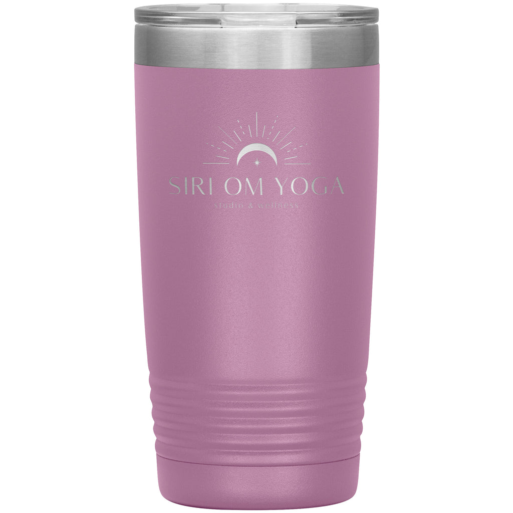 Siri Om Yoga-20oz Insulated Tumbler