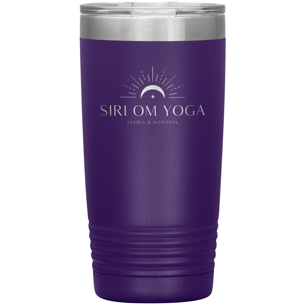 Siri Om Yoga-20oz Insulated Tumbler