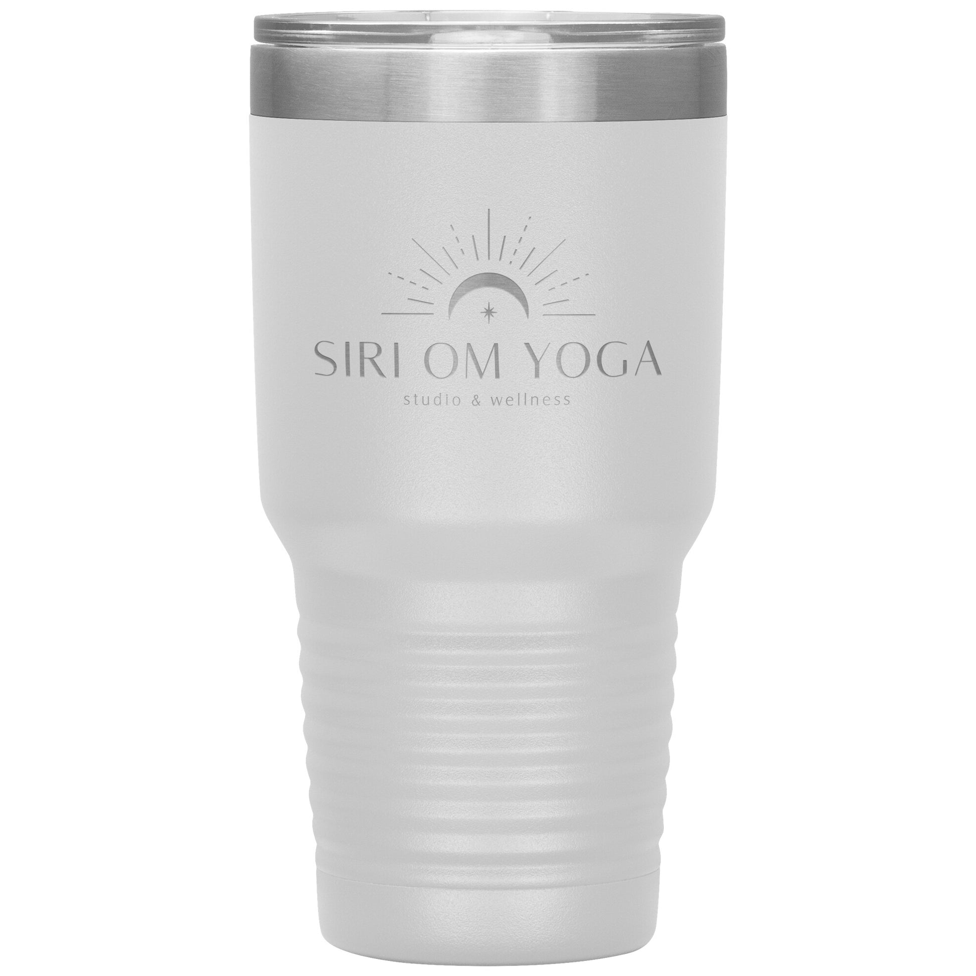 Siri Om Yoga-30oz Insulated Tumbler