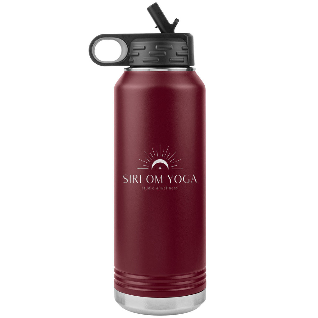 Siri Om Yoga-32oz Water Bottle Insulated