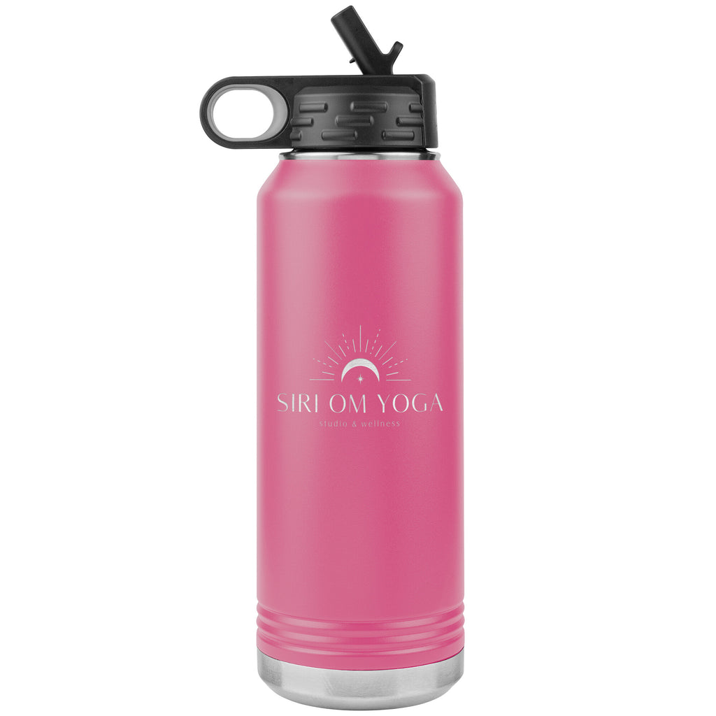 Siri Om Yoga-32oz Water Bottle Insulated