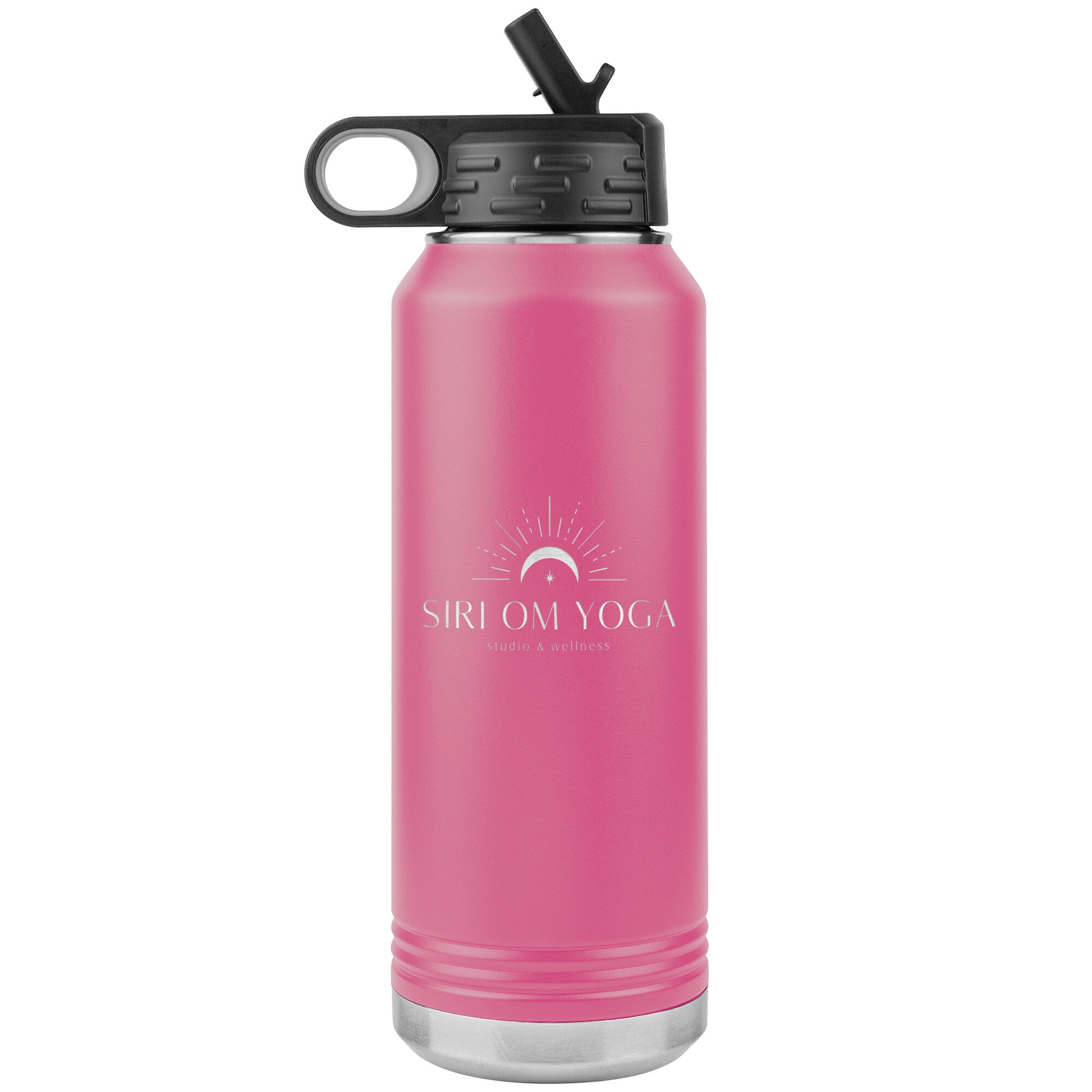 Siri Om Yoga-32oz Water Bottle Insulated