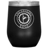 The Cycling Yogi-12oz Wine Insulated Tumbler