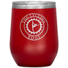 The Cycling Yogi-12oz Wine Insulated Tumbler