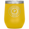 The Cycling Yogi-12oz Wine Insulated Tumbler
