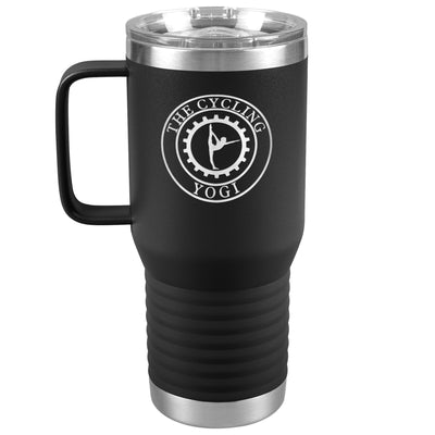 The Cycling Yogi-20oz Travel Tumbler