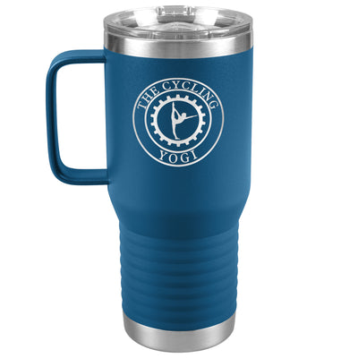 The Cycling Yogi-20oz Travel Tumbler