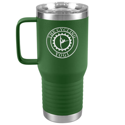 The Cycling Yogi-20oz Travel Tumbler
