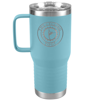 The Cycling Yogi-20oz Travel Tumbler