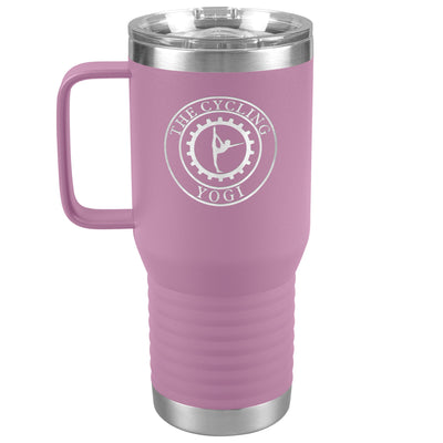 The Cycling Yogi-20oz Travel Tumbler