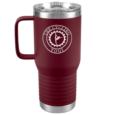 The Cycling Yogi-20oz Travel Tumbler